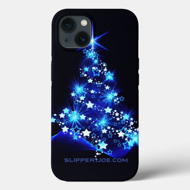 Árvore de Natal estilizada e brilhante da Slippery (Verso)
