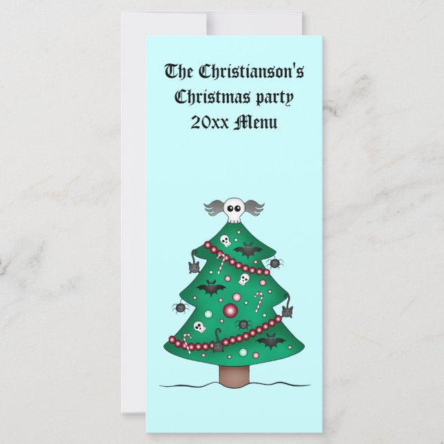 Árvore de Natal gótica (Frente)
