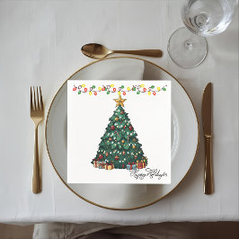 Árvore de Natal Guardanapos