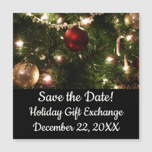 Árvore de Natal I Feriado Verde Bonito e Vermelho