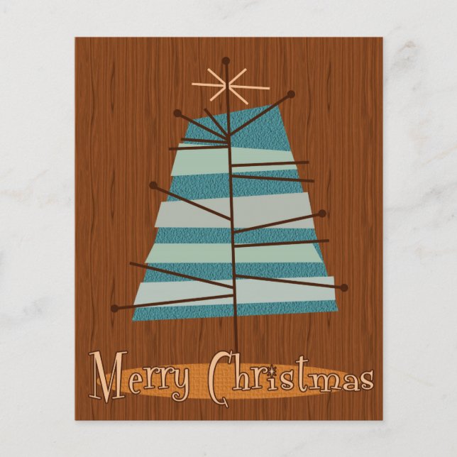 Árvore de Natal Moderna do meio século (Frente)