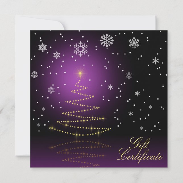 Árvore de Natal Moderna Gleamy (Frente)