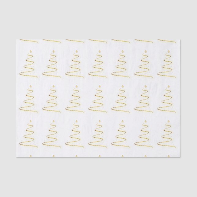 Árvore de Natal - Papel Tecido (Frente )