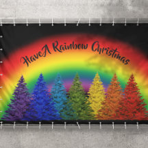 Árvore de Natal Personalizada do Arco-íris