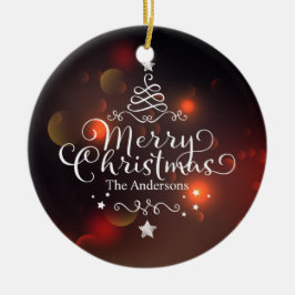Árvore de Natal Personalizada| Ornamento