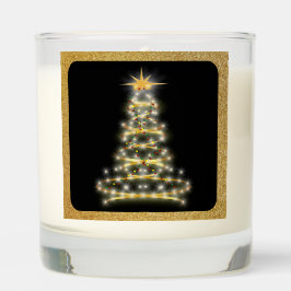 Árvore de Natal Preta com Elegância Moderna em Dou