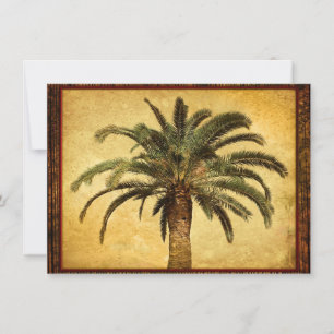 Árvore de palma da Vintage - Modelo tropical perso