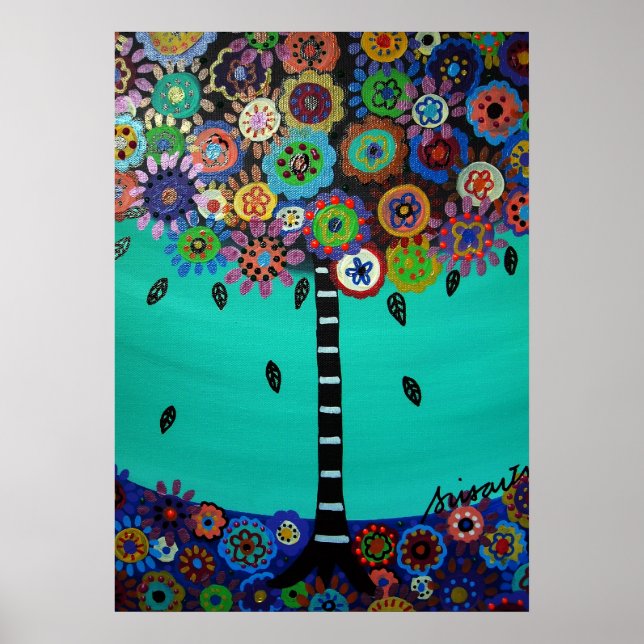 ÁRVORE DE POSTERS DE VIDA (Frente)