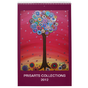 ÁRVORE DE PRISARTS DO CALENDÁRIO 2012 DAS PINTUR