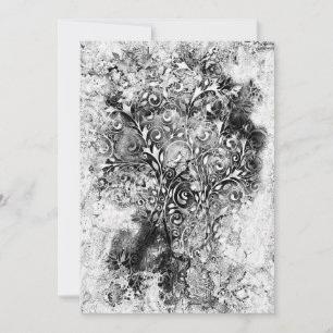 Árvore De Vida - Espirais Deixam Estilo Grunge 1