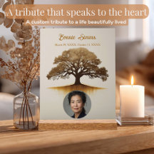 Árvore de Vida Memorial Personalizada Elegante