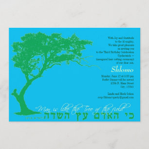 Árvore do convite do campo