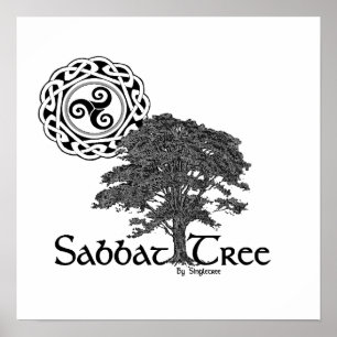 Árvore do poster da vida