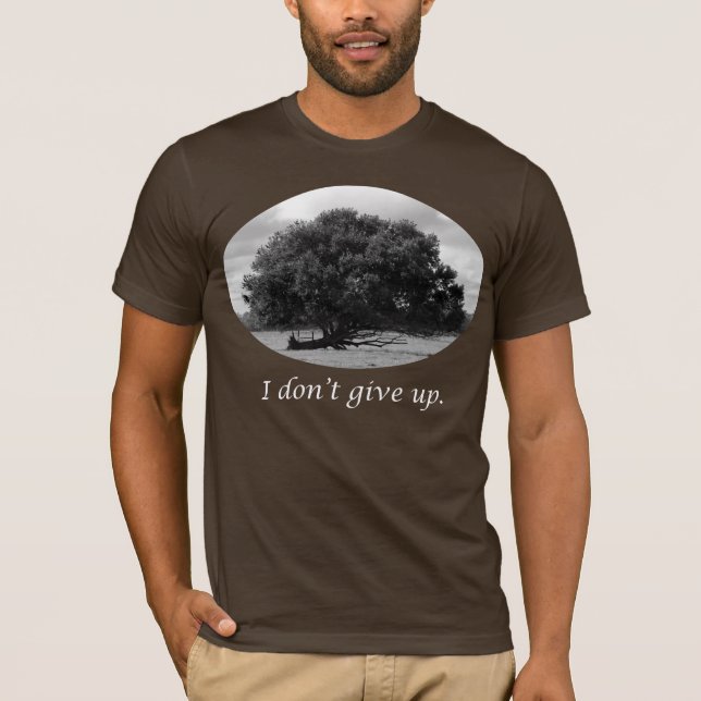 Árvore do t-shirt colorido obscuridade da vida (Frente)
