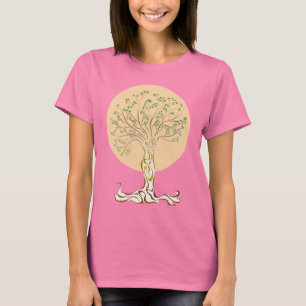 Árvore do t-shirt da vida