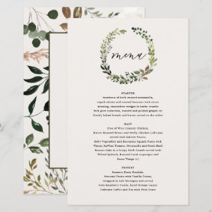 Árvore floral russa e cupinzeiros de estábulo menu