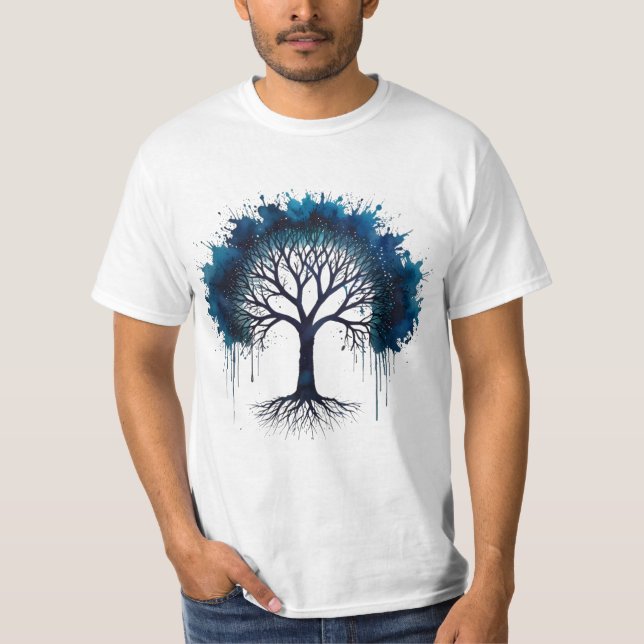 Árvore Gelada de Camisa Aquática (Frente)