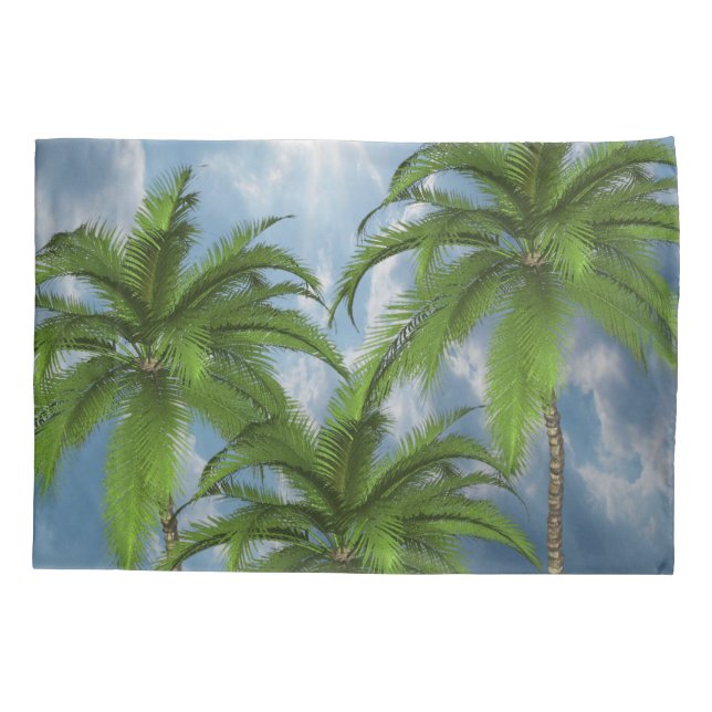 Árvore Palm do travesseiro (Verso)