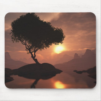 Árvore solitária Mousepad