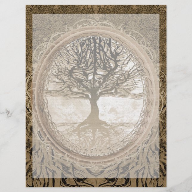 Árvore viva pacífica (Frente)