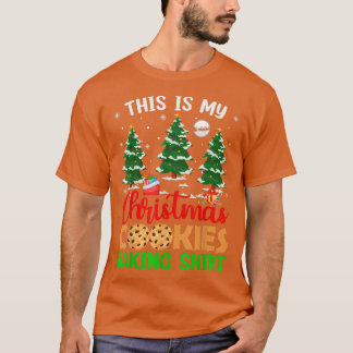 Árvore Xmas Esta É A Minha Camisa De Cookie De Nat