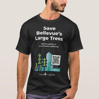 Árvores4Livability Tree Code Petition Camiseta