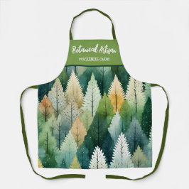 Árvores Botânicas de Cores Aquáticas Personalizada