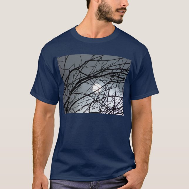 árvores contra a camisa do sol (Frente)