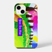 Árvores de Cor de Bala - Capinha para iPhone