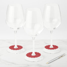 Árvores de Natal e Flocos de Neve Etiquetas de Vid