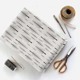 Árvores de profundidade pretas em qualquer Tecido 