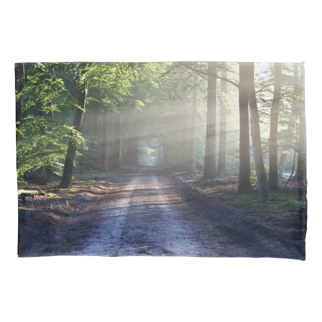Árvores De Verão Que Cobrem A Estrada Da Camisa (Frente)
