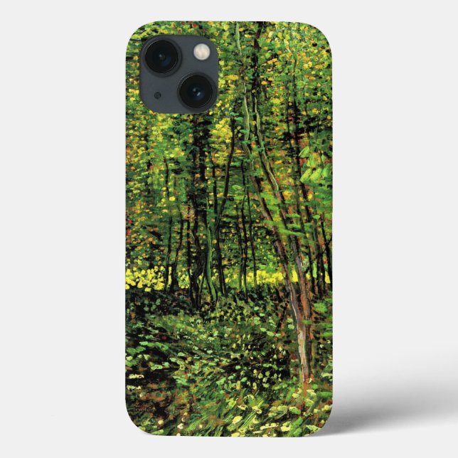 Árvores e Sub-bosque por Vincent van Gogh (Verso)