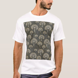 Árvores em T-Shirts masculinas de inverno