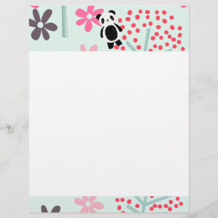 Árvores, Flores e Ursos de Panda