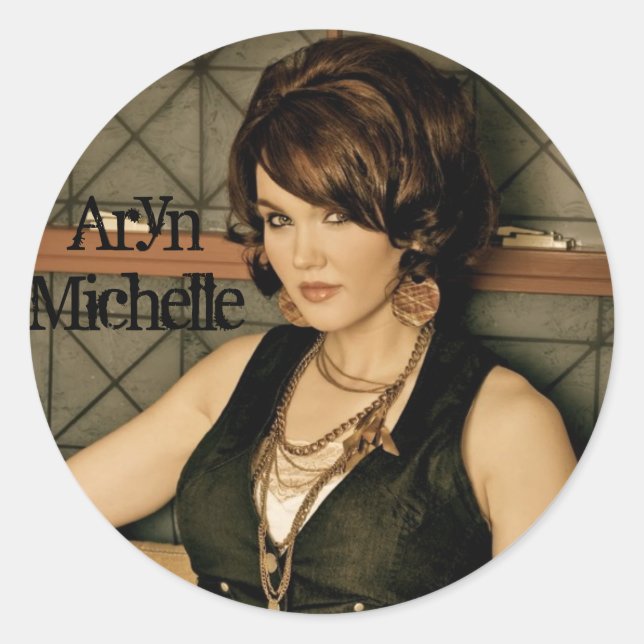 Aryn Michelle novo adesivo (Frente)