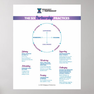 As 6 práticas de parceria Poster 24x30