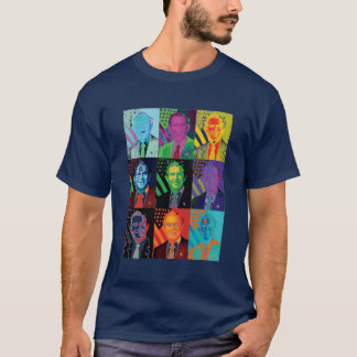 As 9 caras do t-shirt de Bush