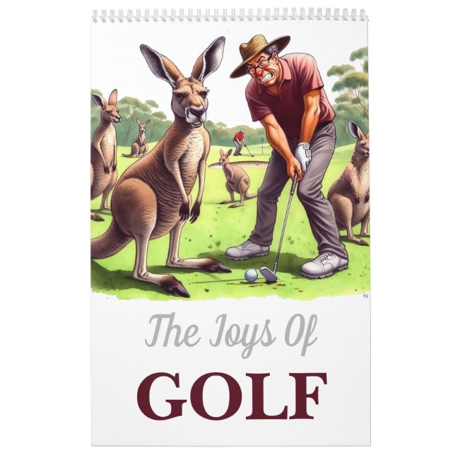As Alegrias do Golfe - Calendário (Capa)