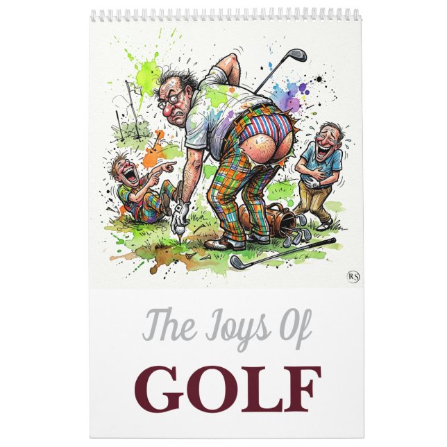 As Alegrias do Golfe - Calendário (Capa)