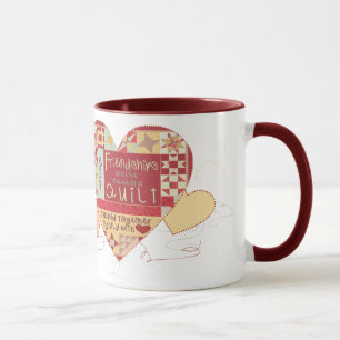 As amizade são como canecas e copos de café das