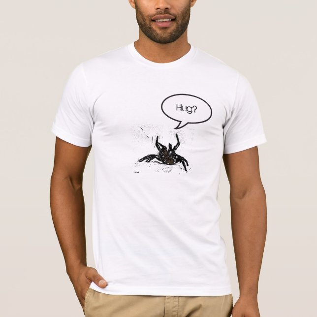 As aranhas precisam o t-shirt dos abraços (Frente)