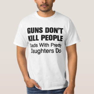 As armas não matam pessoas do t-shirt