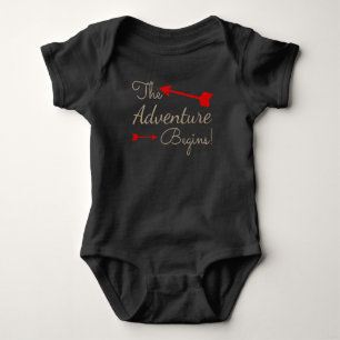 As Aventuras Começam Camisas para Bebê Menino