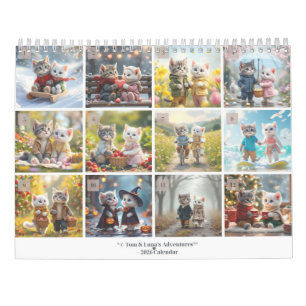As Aventuras de Tom & Luna™ – Calendário das Tempo