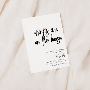 As Bebidas Estão No Convite Para A Habitação