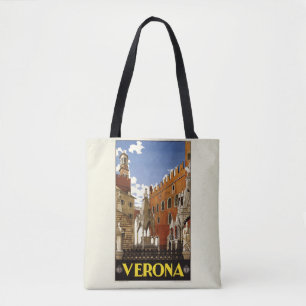 As bolsas das viagens vintage de Verona Italia