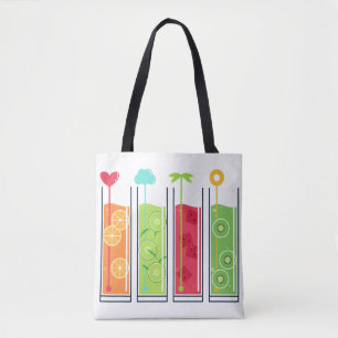 As bolsas dos sucos do verão