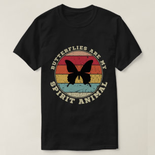 As Borboletas São O Meu Espírito De Camiseta Anima
