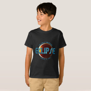 As camisas do grande miúdo americano do eclipse -